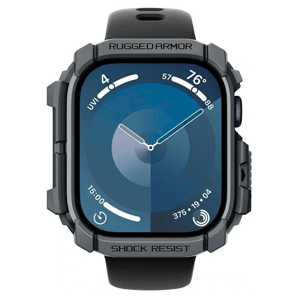 Wholesale Spigen Rugged Armor Apple Watch 10 46mm Dark Grey - SPN16533 - {ean13} - Hurt