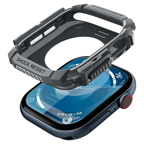 Etui Spigen Rugged Armor Apple Watch 10 / 11 46mm Dark Grey