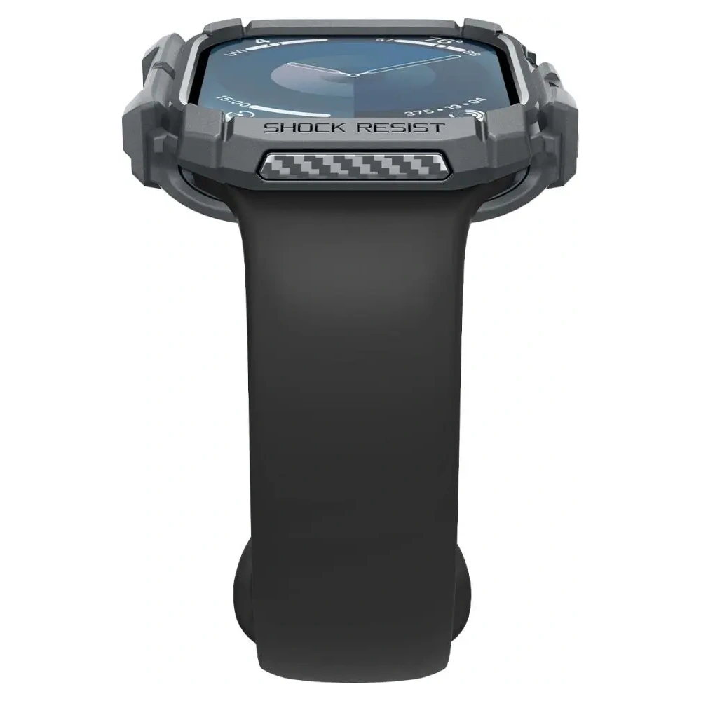 Wholesale Spigen Rugged Armor Apple Watch 10 46mm Dark Grey - SPN16533 - {ean13} - Hurt