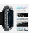 Wholesale Spigen Rugged Armor Apple Watch 10 46mm Dark Grey - SPN16533 - {ean13} - Hurt