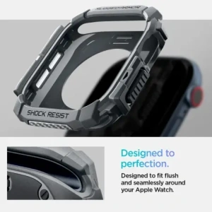 Hurtownia GSM - Etui Spigen Rugged Armor Apple Watch 10 46mm tmavě šedé - SPN16533 - {ean13} - Hurt