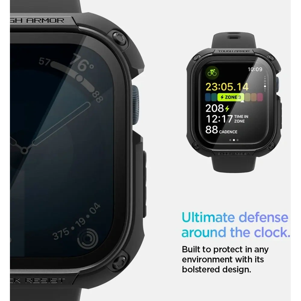 Hurtownia GSM - Spigen Tough Armor Apple Watch 10 46mm Fekete - SPN16534 - {ean13} - Hurt