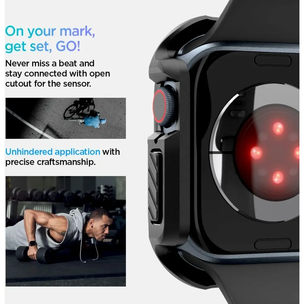 Hurtownia GSM - Spigen Tough Armor Apple Watch 10 46mm Fekete - SPN16534 - {ean13} - Hurt