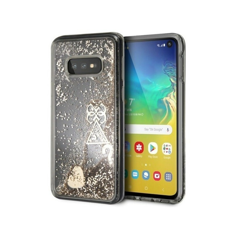 Hurtownia Guess - 3700740450888 - [KOSZ] - Etui Guess GUHCS10LGLHFLGO Samsung Galaxy S10e złoty/gold hard case Glitter Hearts - B2B homescreen