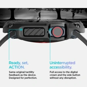 Hurtownia GSM - Etui Spigen Tough Armor Apple Watch 10 46mm černé - SPN16534 - {ean13} - Hurt