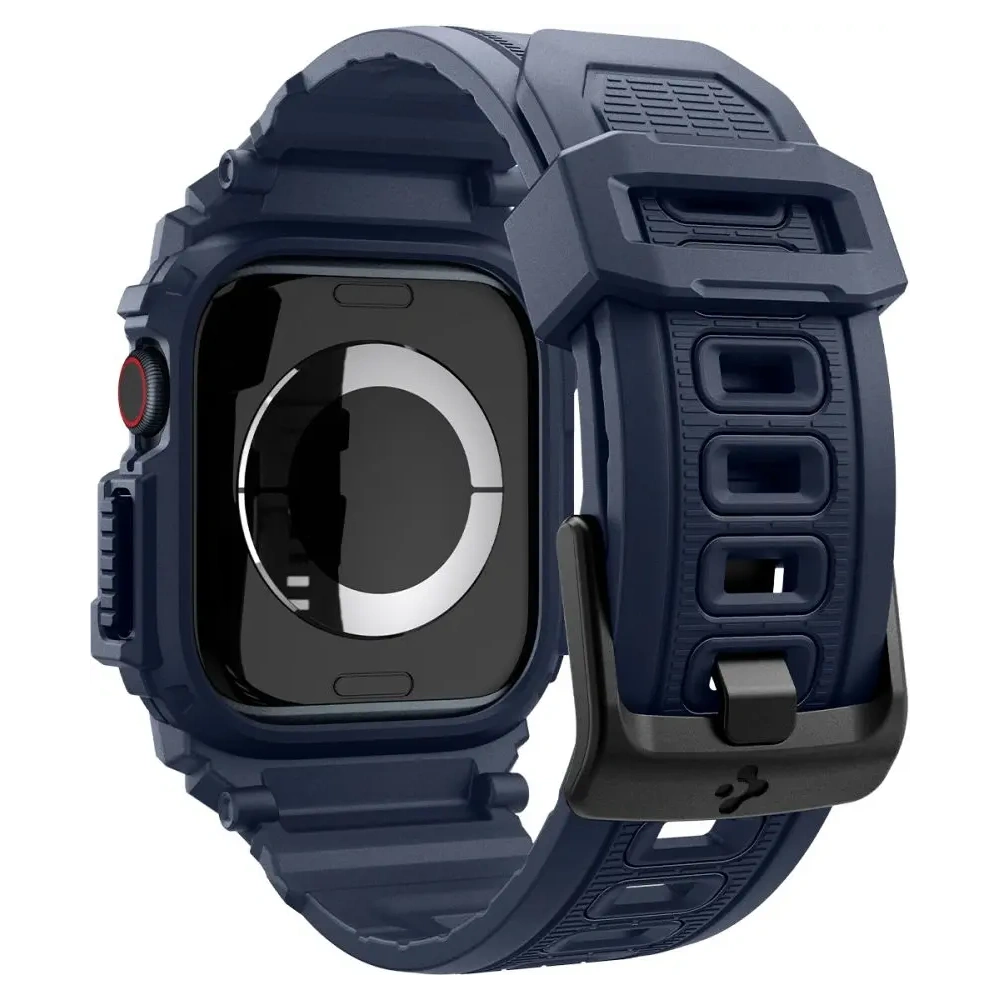Wholesale Spigen Rugged Armor Pro Apple Watch 10 46mm Navy Blue - SPN16535 - {ean13} - Hurt