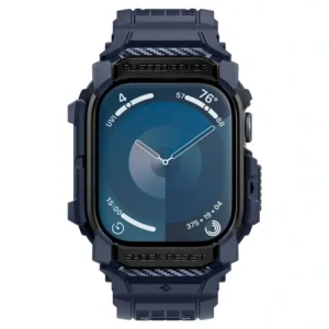 Wholesale Spigen Rugged Armor Pro Apple Watch 10 46mm Navy Blue - SPN16535 - {ean13} - Hurt