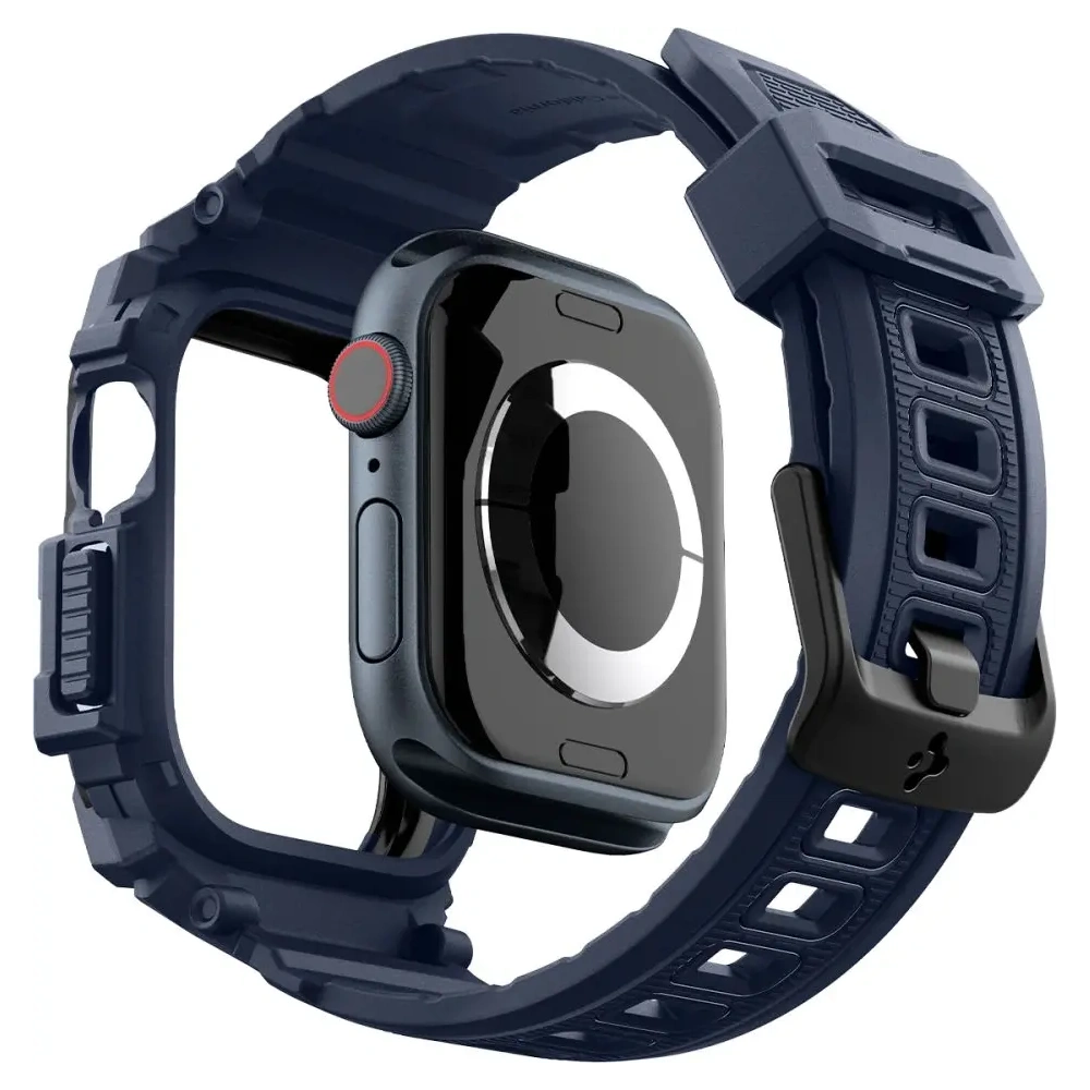 Wholesale Spigen Rugged Armor Pro Apple Watch 10 46mm Navy Blue - SPN16535 - {ean13} - Hurt