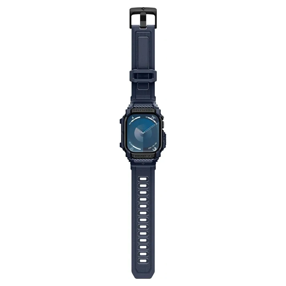 Wholesale Spigen Rugged Armor Pro Apple Watch 10 46mm Navy Blue - SPN16535 - {ean13} - Hurt
