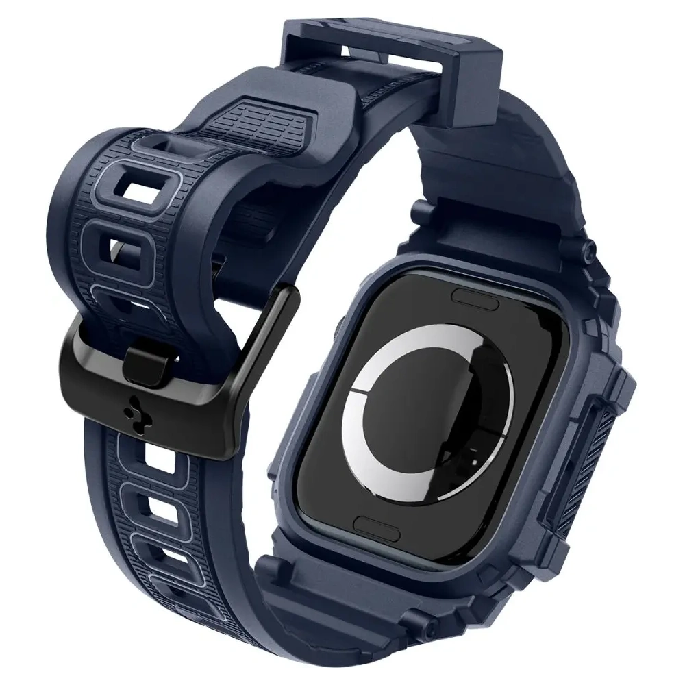 Wholesale Spigen Rugged Armor Pro Apple Watch 10 46mm Navy Blue - SPN16535 - {ean13} - Hurt
