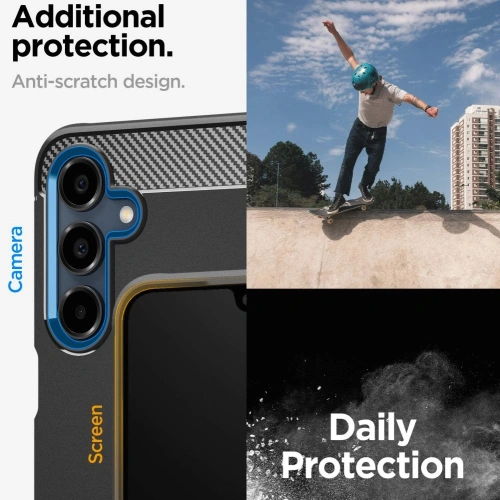 Etui Spigen Rugged Armor Samsung Galaxy A16 4G / 5G Matte Black