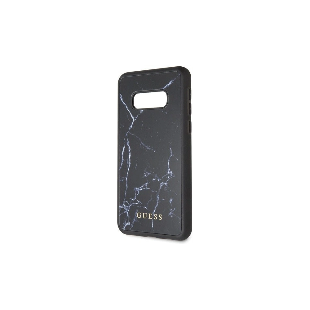 Hurtownia GSM - Etui Guess GUHCS10LHYMABK Samsung Galaxy S10e czarny/black hard case Marble - GUE350BLK - {ean13} - Hurt