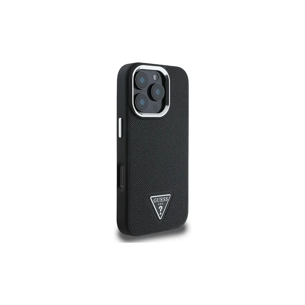Hurtownia GSM - Etui Guess GUHMP16LPGTSPSK Apple iPhone 16 Pro hardcase Grained Triangle MagSafe černý/black - GUE4127 - {ean13} - Hurt