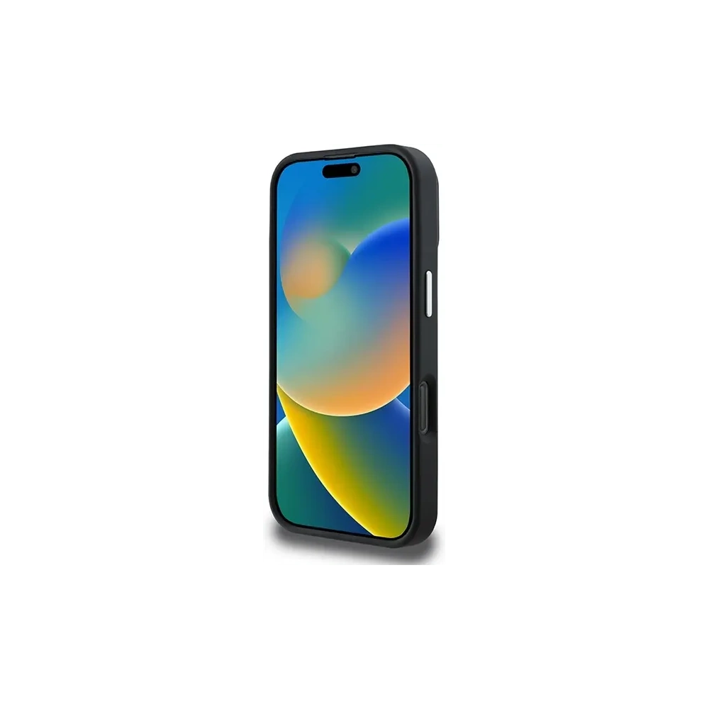 Hurtownia GSM - Guess GUHMP16LPGTSPSK Apple iPhone 16 Pro hardcase Grained Triangle MagSafe negru - GUE4127 - {ean13} - Hurt