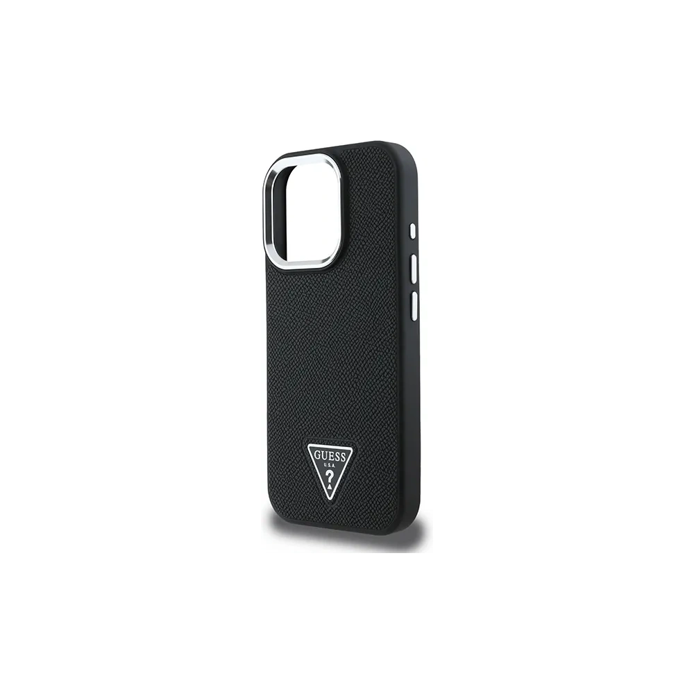 Hurtownia GSM - Etui Guess GUHMP16LPGTSPSK Apple iPhone 16 Pro hardcase Grained Triangle MagSafe černý/black - GUE4127 - {ean13} - Hurt