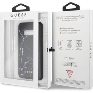 Hurtownia GSM - Etui Guess GUHCS10LHYMABK Samsung Galaxy S10e negru/black hard case Marble - GUE350BLK - {ean13} - Hurt