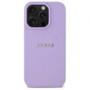 Etui Guess GUHMP16LPSAHMCU Apple iPhone 16 Pro hardcase Saffiano MagSafe fioletowy/purple