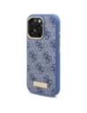 Hurtownia GSM - Etui Guess GUHMP16LU4GPRB Apple iPhone 16 Pro hardcase 4G Logo Plate MagSafe niebieski/blue - GUE4129 - {ean13} - Hurt