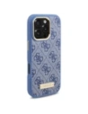 Hurtownia GSM - Etui Guess GUHMP16LU4GPRB Apple iPhone 16 Pro hardcase 4G Logo Plate MagSafe niebieski/blue - GUE4129 - {ean13} - Hurt
