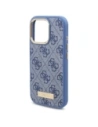 Hurtownia GSM - Etui Guess GUHMP16LU4GPRB Apple iPhone 16 Pro hardcase 4G Logo Plate MagSafe modrý/blue - GUE4129 - {ean13} - Hurt