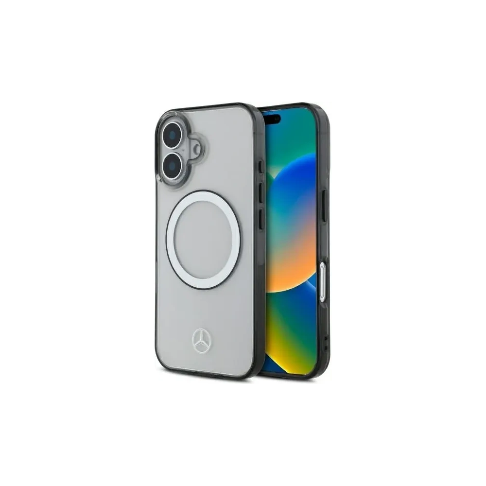 Hurtownia GSM - Mercedes MEHMP16S23HUOKC Apple iPhone 16 Hartschale Bedrucktes Logo MagSafe transparent - MRS256 - {ean13} - Hurt