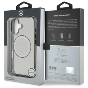 Hurtownia GSM - Etui Mercedes MEHMP16S23HUOKC Apple iPhone 16 hardcase Printed logo MagSafe transparent - MRS256 - {ean13} - Hurt