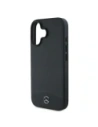 Hurtownia GSM - Mercedes MEHMP16S23RBARK Apple iPhone 16 carcasă tare din piele texturată și simplă MagSafe neagră - MRS257 - {ean13} - Hurt