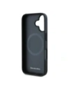 Hurtownia GSM - Mercedes MEHMP16S23RBARK Apple iPhone 16 carcasă tare din piele texturată și simplă MagSafe neagră - MRS257 - {ean13} - Hurt
