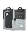 Hurtownia GSM - Mercedes MEHMP16S23RBARK Apple iPhone 16 carcasă tare din piele texturată și simplă MagSafe neagră - MRS257 - {ean13} - Hurt