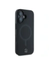 Wholesale Mercedes MEHMP16S23RCMK Apple iPhone 16 hardcase Plain Smooth Leather MagSafe black - MRS258 - {ean13} - Hurt