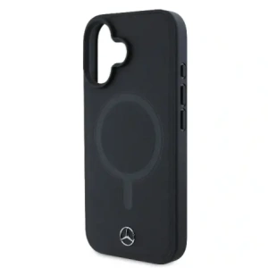Hurtownia GSM - Etui Mercedes MEHMP16S23RCMK Apple iPhone 16 hardcase Plain Smooth Leather MagSafe czarny/black - MRS258 - {ean13} - Hurt