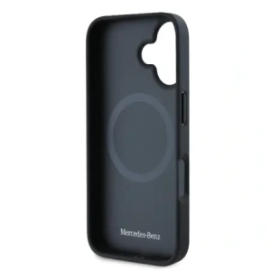 Hurtownia GSM - Etui Mercedes MEHMP16S23RCMK Apple iPhone 16 hardcase Plain Smooth Leather MagSafe czarny/black - MRS258 - {ean13} - Hurt