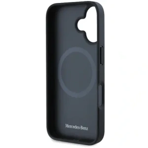 Wholesale Mercedes MEHMP16S23RURBK Apple iPhone 16 hardcase MB Blue Line Leather MagSafe black - MRS259 - {ean13} - Hurt