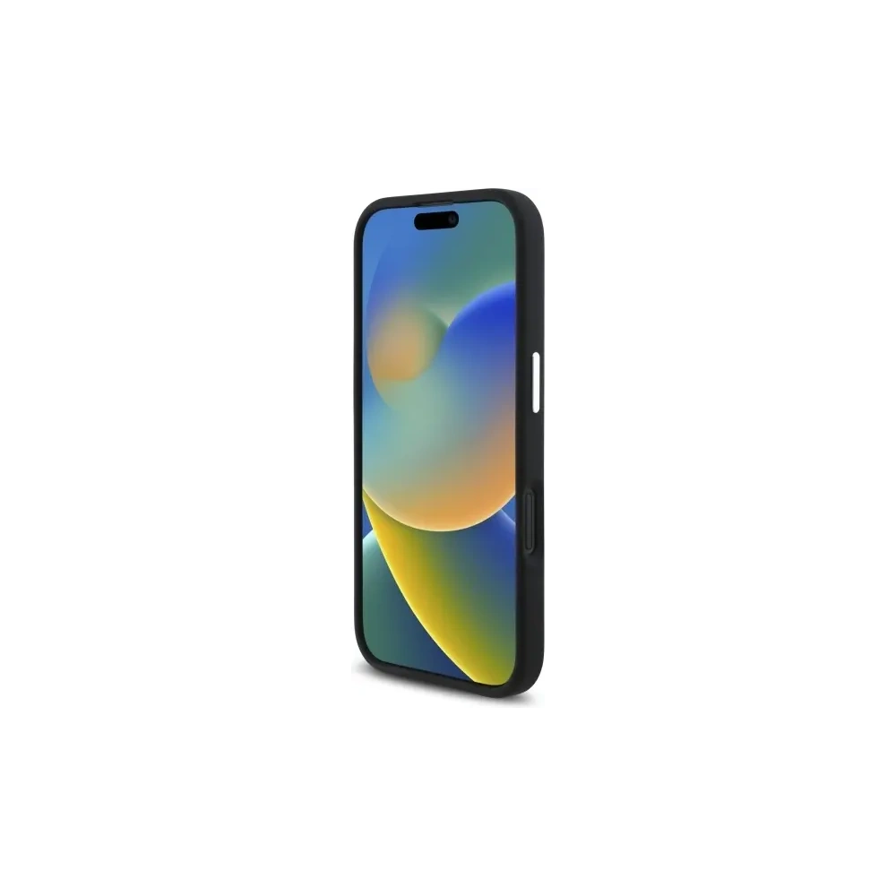 Hurtownia GSM - Mercedes MEHMP16S23SUMBK Apple iPhone 16 Hardcase Silikon Blau Streifen MagSafe Schwarz - MRS260 - {ean13} - Hurt