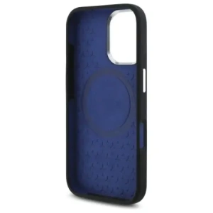 Hurtownia GSM - Etui Mercedes MEHMP16S23SUMBK Apple iPhone 16 hardcase Silicone Blue Stripe MagSafe czarny/black - MRS260 - {ean13} - Hurt