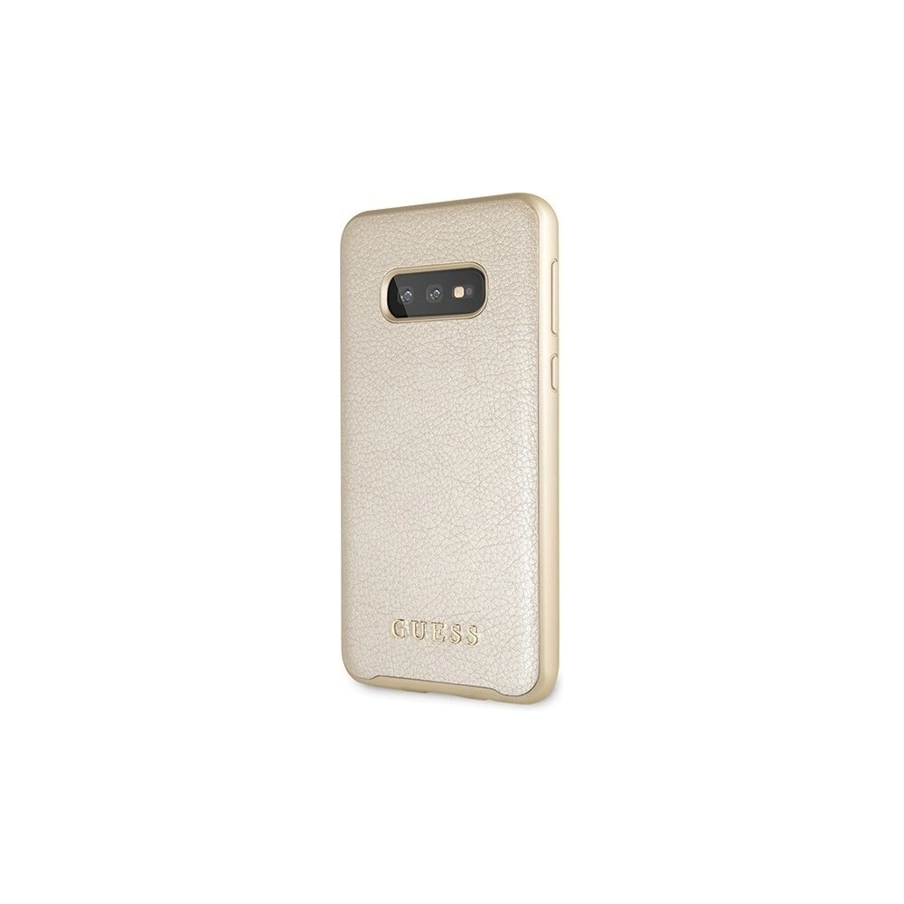 Hurtownia GSM - Etui Guess GUHCS10LIGLGO Samsung Galaxy S10e złoty/gold hard case Iridescent - GUE352GLD - {ean13} - Hurt