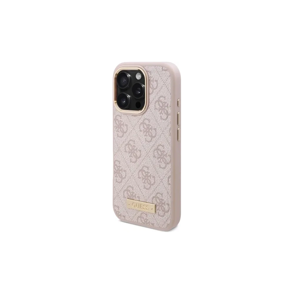 Hurtownia GSM - Guess GUHMP16LU4GPRP Apple iPhone 16 Pro Hardcase 4G Logo-Platte MagSafe pink - GUE4131 - {ean13} - Hurt