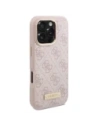 Hurtownia GSM - Etui Guess GUHMP16LU4GPRP Apple iPhone 16 Pro hardcase 4G Logo Plate MagSafe różowy/pink - GUE4131 - {ean13} - Hurt