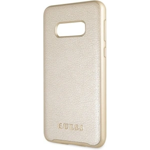 Hurtownia GSM - Etui Guess GUHCS10LIGLGO Samsung Galaxy S10e złoty/gold hard case Iridescent - GUE352GLD - {ean13} - Hurt