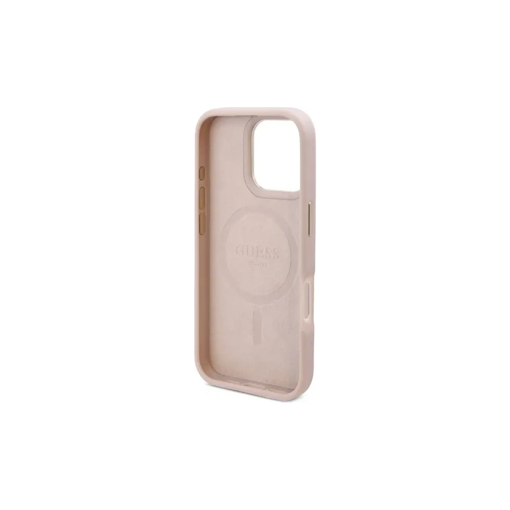 Hurtownia GSM - Guess GUHMP16LU4GPRP Apple iPhone 16 Pro Hardcase 4G Logo-Platte MagSafe pink - GUE4131 - {ean13} - Hurt
