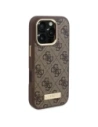Hurtownia GSM - Etui Guess GUHMP16LU4GPRW Apple iPhone 16 Pro hardcase 4G Logo Plate MagSafe hnědý/brown - GUE4132 - {ean13} - Hurt