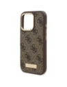 Hurtownia GSM - Etui Guess GUHMP16LU4GPRW Apple iPhone 16 Pro hardcase 4G Logo Plate MagSafe hnědý/brown - GUE4132 - {ean13} - Hurt