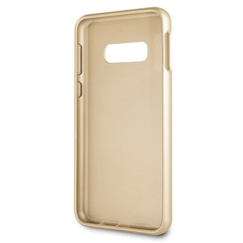Etui Guess GUHCS10LIGLGO Samsung Galaxy S10e złoty/gold hard case Iridescent