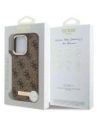 Hurtownia GSM - Etui Guess GUHMP16LU4GPRW Apple iPhone 16 Pro hardcase 4G Logo Plate MagSafe hnědý/brown - GUE4132 - {ean13} - Hurt