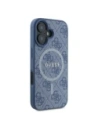 Hurtownia GSM - Etui Guess GUHMP16MG4GFRB Apple iPhone 16 Plus hardcase 4G Ring Classic Logo MagSafe modrý/blue - GUE4133 - {ean13} - Hurt