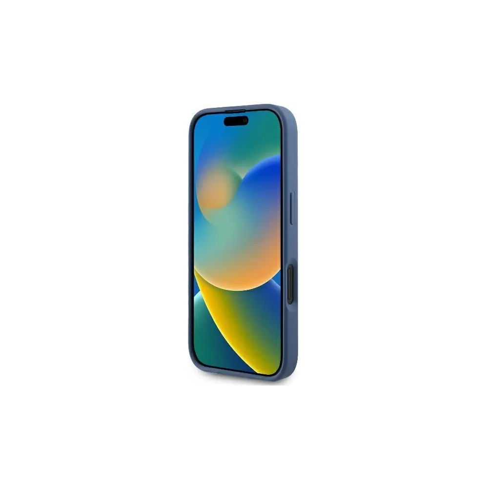 Hurtownia GSM - Guess GUHMP16MG4GFRB Apple iPhone 16 Plus carcasă dură 4G Ring Classic Logo MagSafe albastru - GUE4133 - {ean13} - Hurt