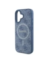 Hurtownia GSM - Etui Guess GUHMP16MG4GFRB Apple iPhone 16 Plus hardcase 4G Ring Classic Logo MagSafe modrý/blue - GUE4133 - {ean13} - Hurt