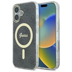 Hurtownia GSM - Guess GUHMP16MH4STK Apple iPhone 16 Plus keménytok IML 4G MagSafe fekete - GUE4134 - {ean13} - Hurt