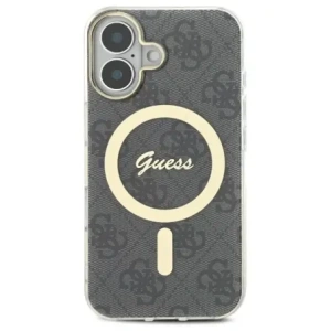 Hurtownia GSM - Guess GUHMP16MH4STK Apple iPhone 16 Plus keménytok IML 4G MagSafe fekete - GUE4134 - {ean13} - Hurt