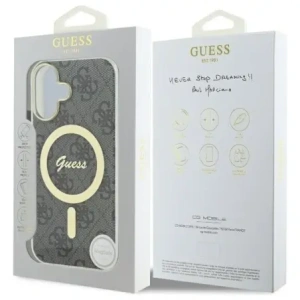 Hurtownia GSM - Guess GUHMP16MH4STK Apple iPhone 16 Plus keménytok IML 4G MagSafe fekete - GUE4134 - {ean13} - Hurt